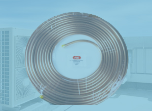 Smaller, grooved tubes make possible smaller, more efficient heat exchanger coils, and hence air conditioners with high energy-efficiency.