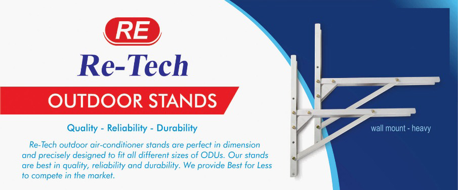 RE Tech Outdoor Stands